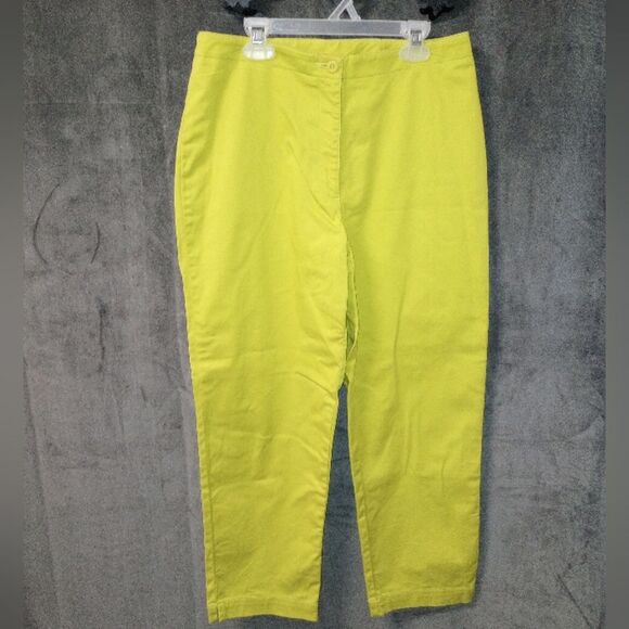 Bundle of 3 Colorful Cropped Pants Size 8 EUC - Picture 9 of 12